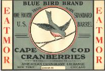 Blue Bird Brand label