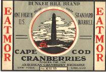 Bunker Hill Brand label