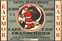 Santa Claus Brand label
